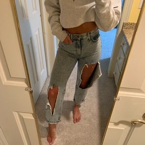 LF RIPPED JEANS